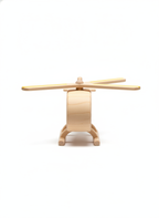 Toy Vehicles Minimalist Wooden Helicopter