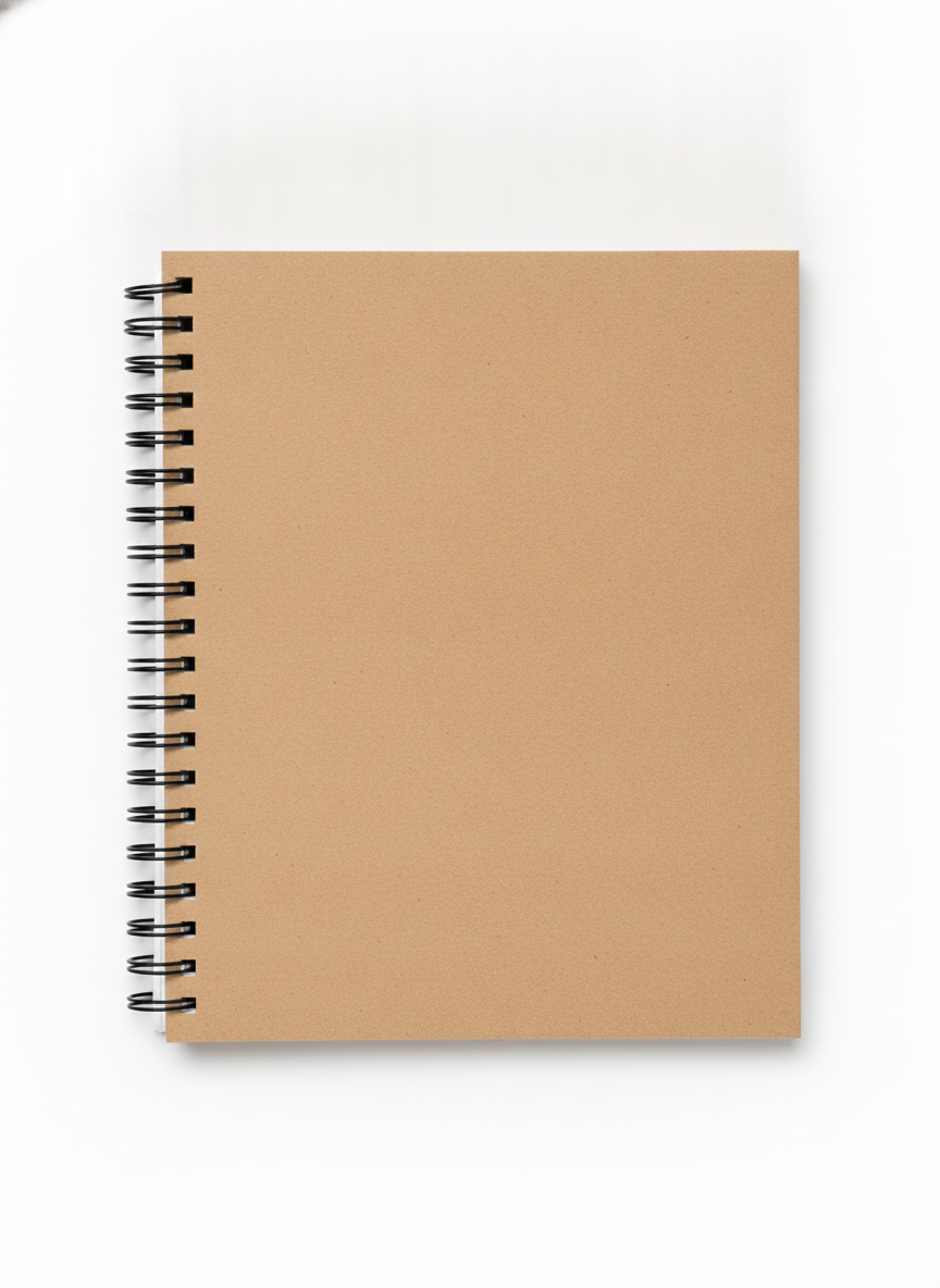 Arts and Drawing Supplies Hardcover Kraft Sketchbook
