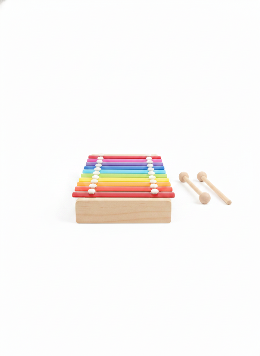 Musical Toys Wooden 8 Note Xylophone