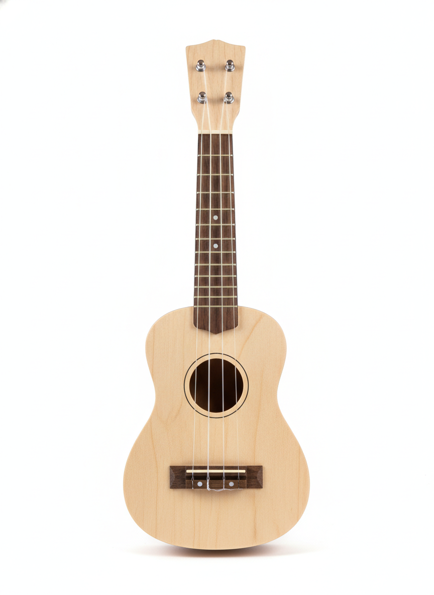 Musical Toys Miniature Six String Acoustic Ukulele