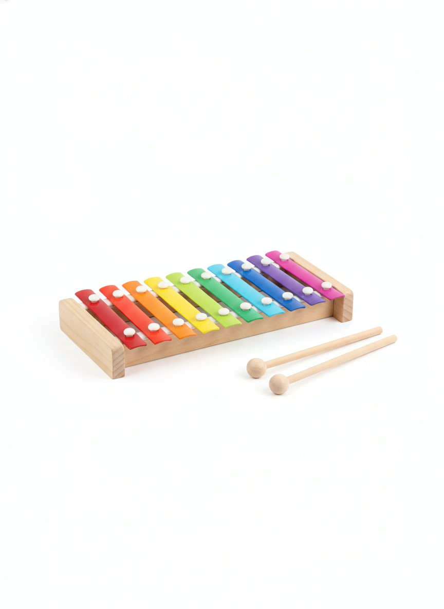 Musical Toys Wooden 8 Note Xylophone