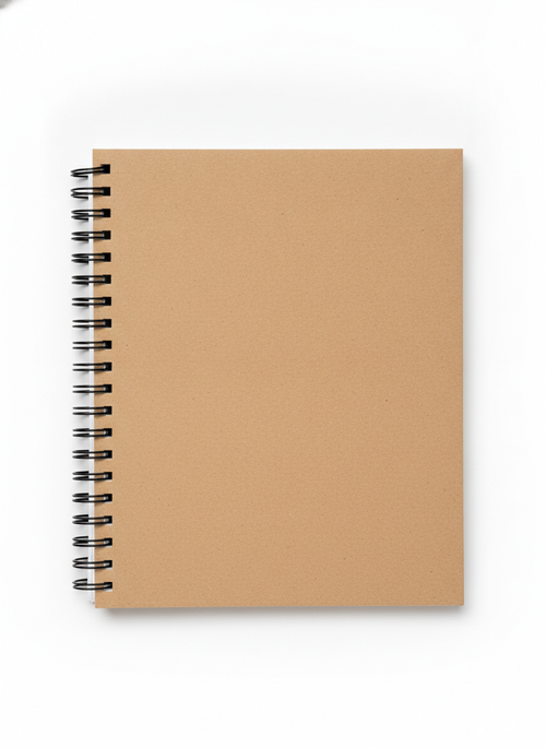 Arts and Drawing Supplies Hardcover Kraft Sketchbook
